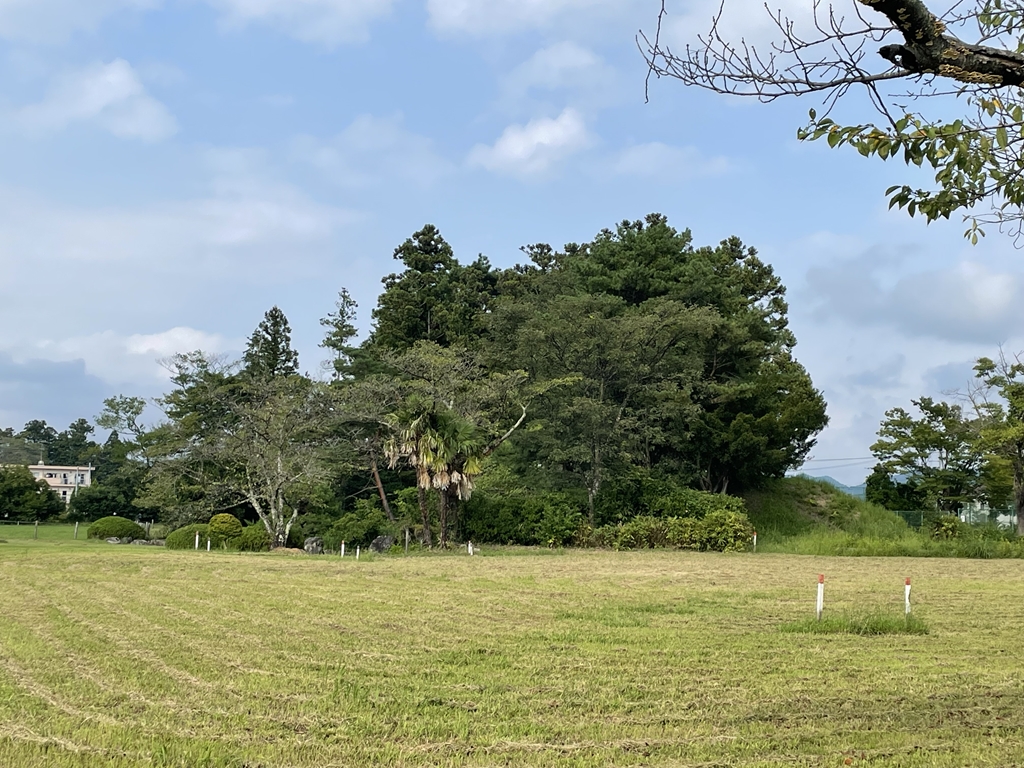 梁川城登城口