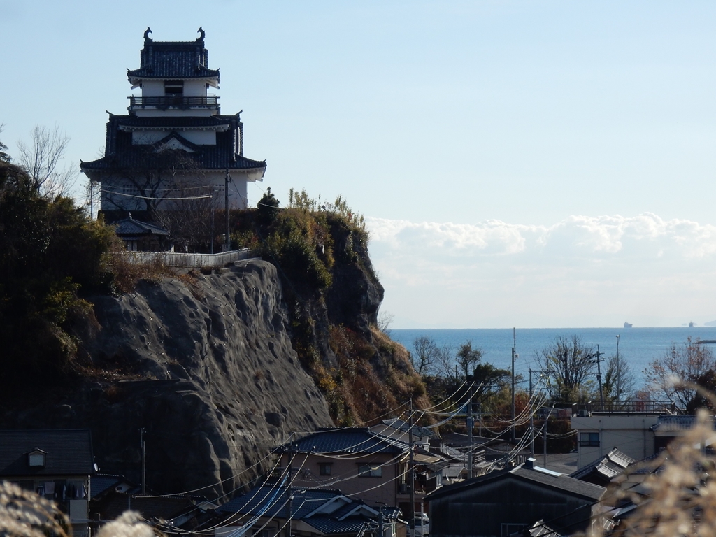 杵築城登城口